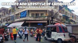 #Real life and lifestyle of Cambodians and daily business in Phnom Penh#Dailylife@frtfny #phnompenh