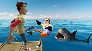 Garry's Mod not ordinary ragdolls / epic fails [MOD: Hello Neighbor]