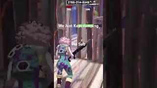 We Just Kept Jumping #fortnite #shorts #minaashido #headshot