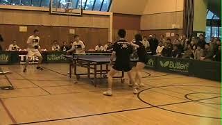 Freddie Gabriel | Misha Kazantsev AMAZING Table Tennis Doubles point!