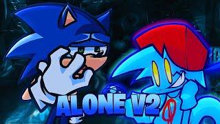 Alone V2 But Sonic Sings It (FLP+) [Friday Night Funkin' Mario's Madness]