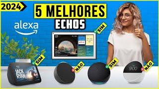 Os 5 Melhores Echo / Amazon Echo De 2024! - Tem Bom e Barato, Com Fire TV e Outros.