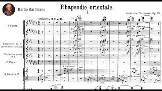 Alexander Glazunov - Rhapsodie Orientale, Op. 29 (1889)