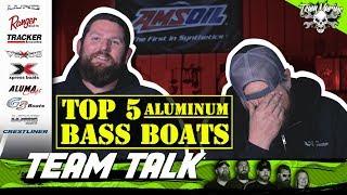 TEAM TALK: TOP 5 ALUMINUM BASS BOATS