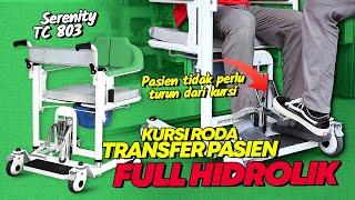 TUTORIAL Pemasangan Kursi Transfer Pasien Serenity TC 803 Full Hidrolik, Mudah & Cepat!