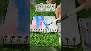 Mini sketchbook/watercolour #art #watercolor #painting