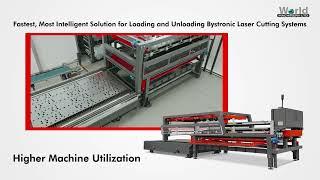 Bystronic Automation Laser Cutting Machine: ByTrans 3015 Extended | World Machinery Ltd.