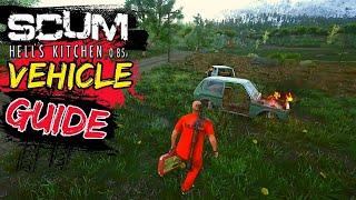 SCUM Vehicle Guide | How To Repair Vehicles in SCUM | SCUM Beginner Guide | SCUM Car Guide | 0.85