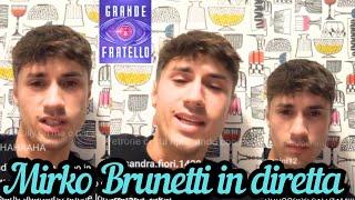 MIRKO BRUNETTI: diretta video ️