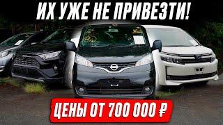 АВТО ПОД САНКЦИЯМИ️ ПРИВОЗ из ЯПОНИИ! АВГУСТ 2023! ОБЗОР и ЦЕНЫ: LEAF | NOAH | VOXY | NV200 | RAV4