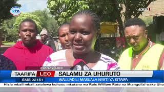 Nyeri residents react to President Ruto's visit to Uhuru