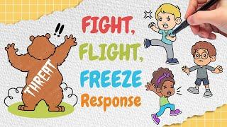 Fight Flight Freeze Response-Anxiety & Stress-The Downside Of The Survival Brain-How To Calm It Down