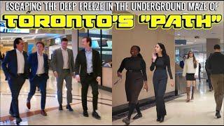 Hot Rats? Avoiding The Cold Snap By Walking Through Toronto's Subterranean PATH Network At Lunchtime