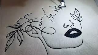 Brother Machine Embroidery | Hoodie #embroidery