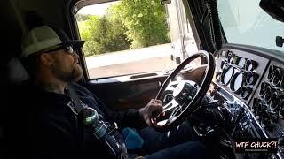 Shifting Gears in a Peterbilt 18 Speed Transmission with Whistling Turbo