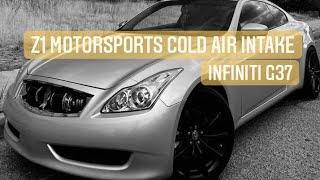 Z1 motorsports Infiniti g37 (370z) cold air intake kit