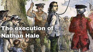 22nd September 1776: Nathan Hale hanged by the British for spying during the American Revolution