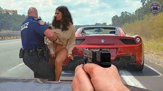 MOST BRUTAL High-Speed Police Chases Caught on Dashcam! You'd Think Are Fake MOST FEARED Cop Ever#13