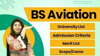 What Is BS Aviation -  Why BS Aviation Important in Pakistan - BS Aviation Scope in Pakistan