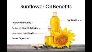 Health Benefits of using Sunflower Oil for Cooking - @Witapedia