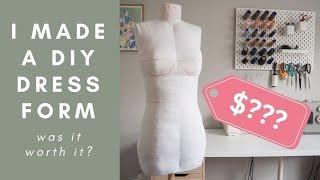 I made a DIY dress form. Was it worth it?