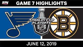 NHL Highlights | Blues vs. Bruins, Game 7 – June 12, 2019