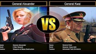 Shockwave Challenge Mode: General Alexander VS General Kwai