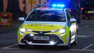 New Metropolitan Police Toyota Corolla Icon responding in London