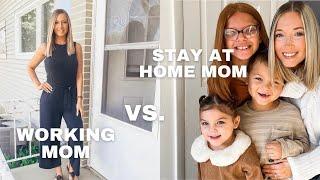 THE PROS AND CONS OF A WORKING MOM VS. STAY AT HOME MOM!