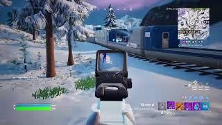 Playing Fortnite