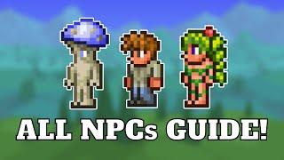 Terraria NPCs - FULL Guide 2024