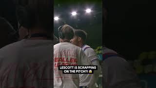 Joleon Lescott fighting on the pitch?! He still has the Premier League mentality! 