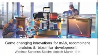 Game Changing Innovations for mAb, rProteins and Biosimilar development