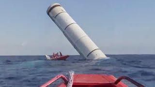 How NASA Recovers Gigantic Space Rocket in Middle of the Ocean