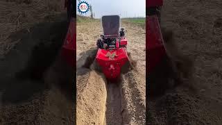 Mini Rubber Crawler Tractor with Violent Trencher for Sale