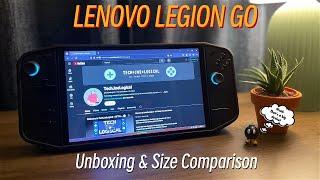 Lenovo Legion Go Unboxing + Size Comparison with 12 Handheld Devices!