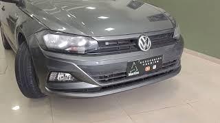 Volkswagen Polo Msi 2019 recebeu nossa instalação Premium kit farol de milha + frente Full LED