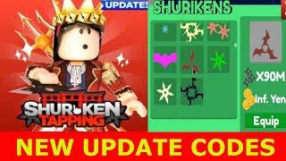 NEW UPDATE CODES * NEW SHURIKEN * [ H4PPY  ] Shuriken Tapping ROBLOX