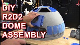 Make Your Own R2-D2 - Part 1. Dome printing & assembly.