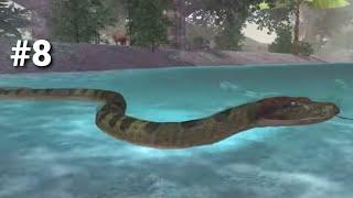 Ultimate jungle simulator: Anaconda vs elephant,Giraffe and jungle animals part 8