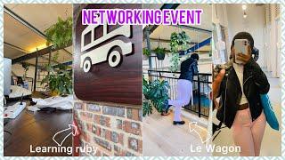 #vlogtober Ep2 ||Networking Event |Le Wagon’s Women Coding Day