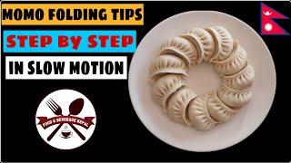 म:म बनाउने तरिका momo [dumpling] folding/wrap tips | 3 ways to wrap | How to wrap/fold momo part-3