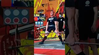 Ким Михаил тянет 370 кг, в/к 110 кг #powerlifting #deadlift