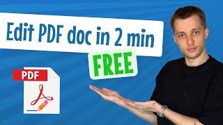 How to Edit a PDF for Free in Minutes | Quick & Easy Guide (No Software Needed)