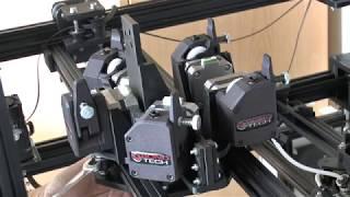 3D Printer Upgrade to Five Bondtech BMG Extruders