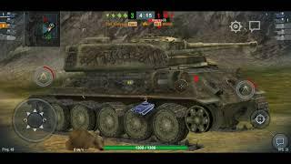 Немой прокатился на Tiger в World of Tanks Blitz