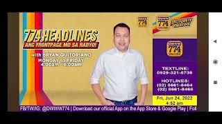 774 Headlines Commercial Break (June 24, 2022) (Part 1)