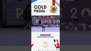 Navdeep Singh win a gold medal in Paralympic | Paralympic | India | Paris Paralympic @VivekUtopia