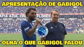 APRESENTAÇÃO DE GABIGOL NO CRUZEIRO!