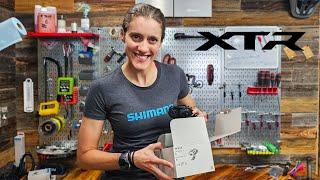 First look and install of the new Shimano XTR wireless Di2 (and new brakes)